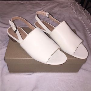Madewell Noelle Slingback Leather Sandals
